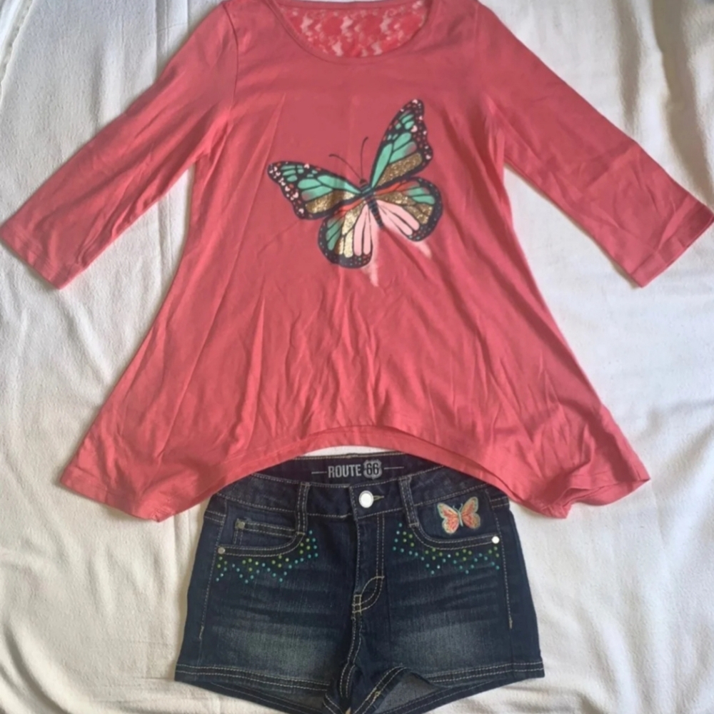 Route66 Butterfly 2piece set